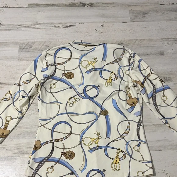 J. McLaughlin Court Polo Top Size Small - Picture 5 of 10